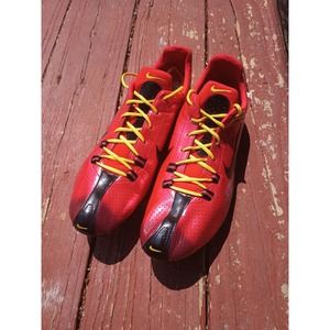 Nike Track & Field Cleats Spikes - Mens Size 10 Red Black 311893-601 Bowerman
